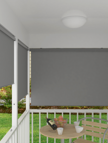 Retractable Sun Shade With Connectable Handle