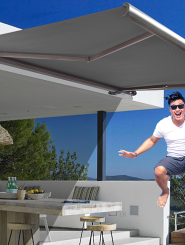 Deluxe Full-Cassette Awnings (Motorised)